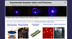 Desktop Screenshot of photonics.phys.strath.ac.uk