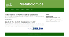 Desktop Screenshot of metabolomics.strath.ac.uk