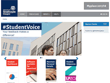 Tablet Screenshot of classes.myplace.strath.ac.uk